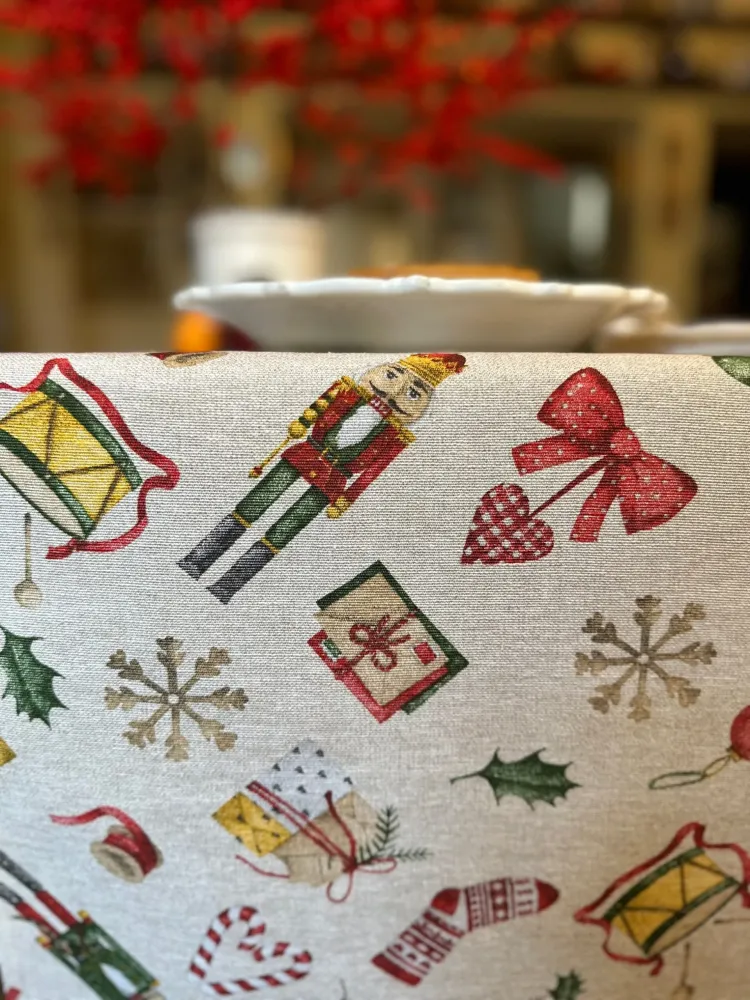Premium Woven Christmas Story Table Runner 260