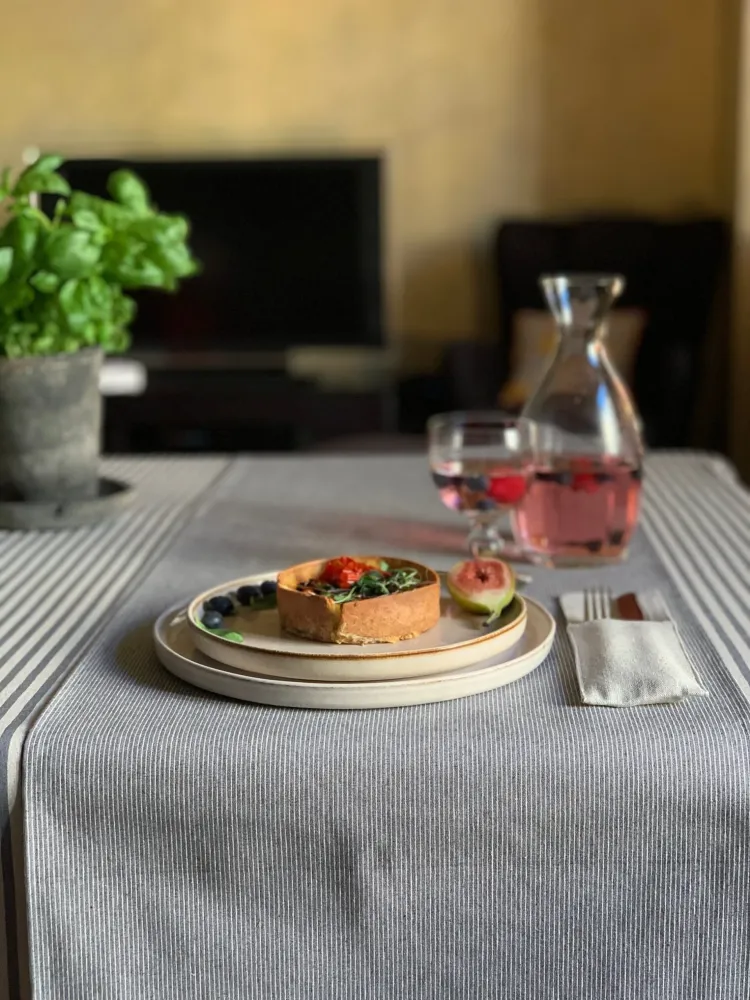 Woven Placemat Table Runner, Recycled Fabric - Nord 2 190