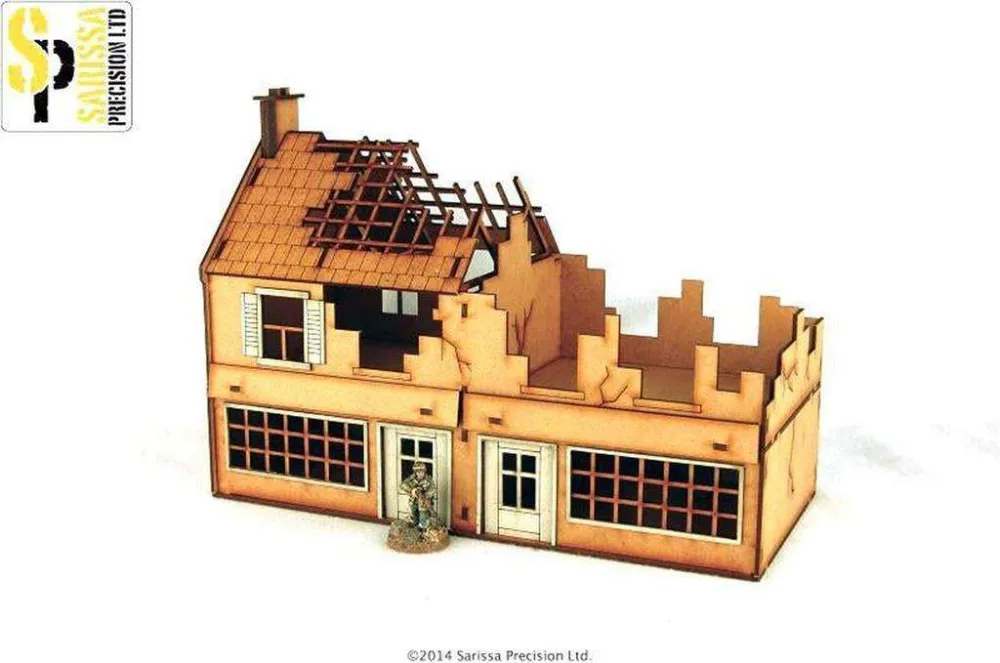 Akaciaträ Sarissa Hobby & Terrain - Terrace Browse - Destroyed
