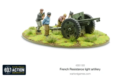 Bolt Action - Fransk Motståndsljus Artilleri
