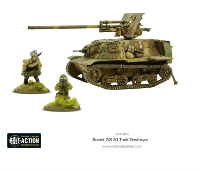 Bolt Action - Sovjetisk ZIS-30 Pansarvärnskanon