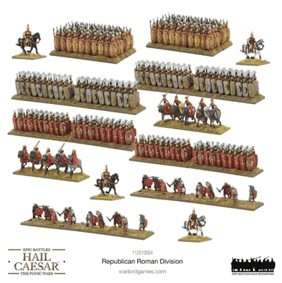 Commercial Grade Hail Caesar Epic Battles: Republican Roman Division - EN
