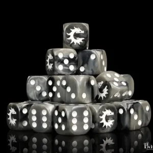 Conquest - Baron Dice: Midnight Tärningsuppsättning