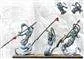 Conquest - Sorcerer Kings: Steelheart Djinn (med Polearms)