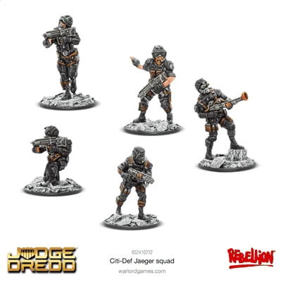Judge Dredd - Citi-Def Jaeger Squad - EN