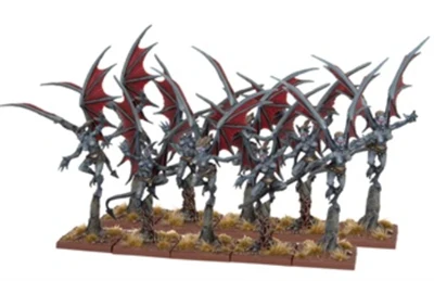 Kings War - Abyssal Dwarf: Gargoyles (Troop)