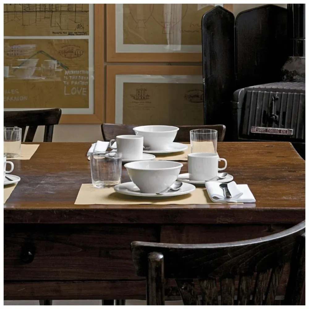 Staplbar design Alessi Desserttallrik PLATEBOWLCUP 20 cm