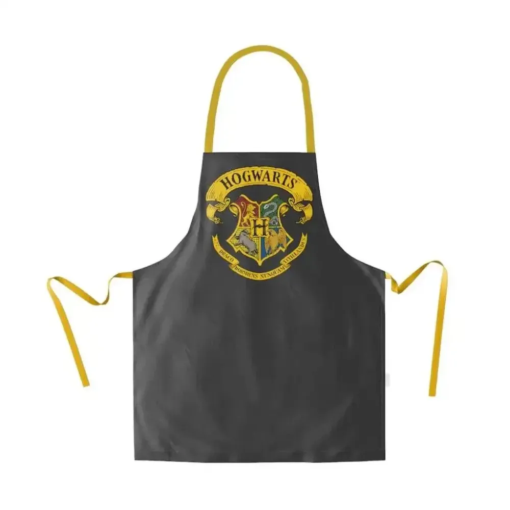 Staplbar design HP Hogwarts Emblem Träkol Förkläde