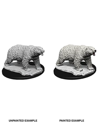 Wizkids Deep Cuts Omålade Miniatyrer: Isbjörn