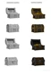 Wizkids Deep Cuts Omålade Miniatyrer: Kistor