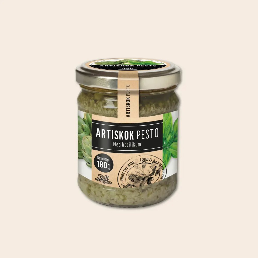 Artiskokpesto med Basilikum