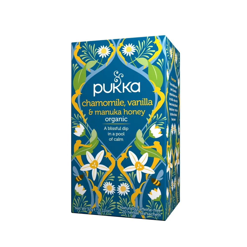 Te Chamomile, Vanilla & Manuka Honey, 20 tepåsar