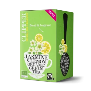 Grönt te, jasmin-citron, 20 påsar