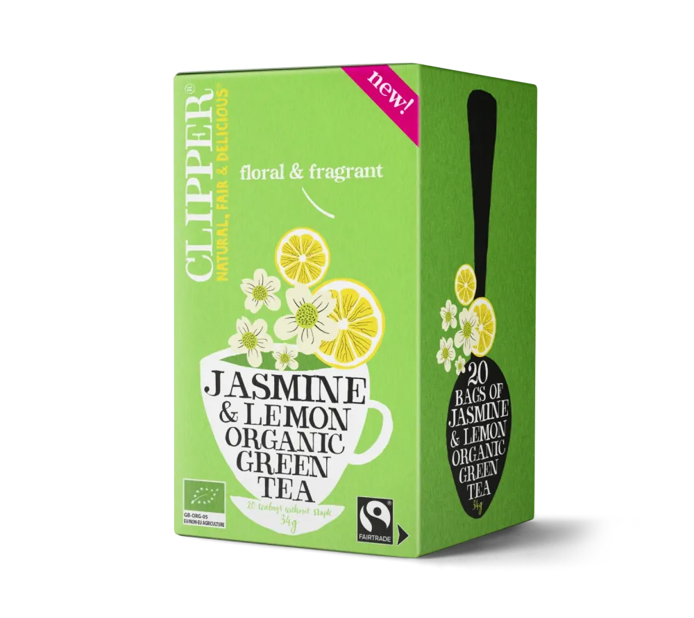 Grönt te, jasmin-citron, 20 påsar