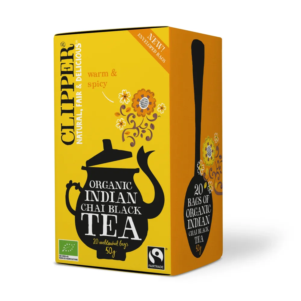 Indian Chai svart te 20 påsar, 50 g