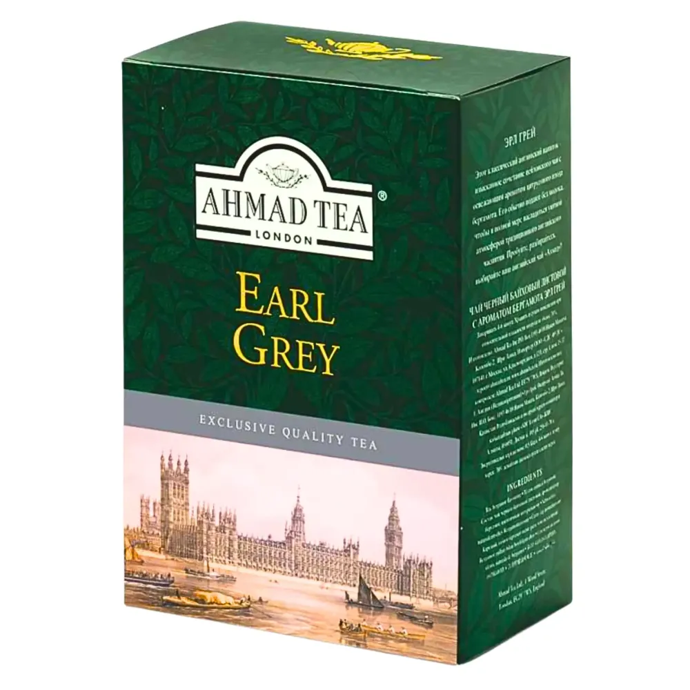 Ahmad Tea Earl Grey 500g – Lösviktste med Äkta Bergamott