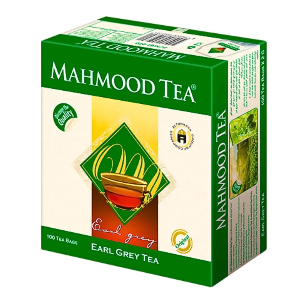 Mahmood Earl Grey Te 100-påsar – en lyxig och aromatisk teupplevelse