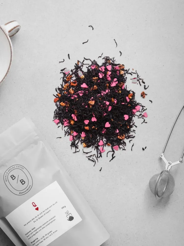 Svanfeldts Coffee Queen Hearts Te