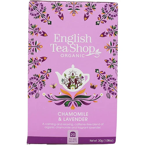 English Tea Explore Kamomill & Lavendel Tea, EKO | 20 påsar