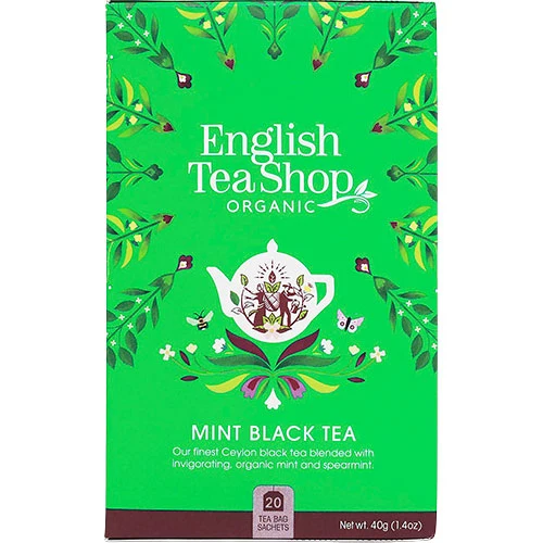 English Tea Välj Mynta Svart Te Eko | 20 påsar