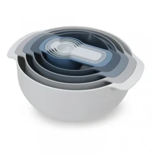Joseph Joseph Köksskålsset NEST 40112, 9 st, med durkslag och måttbägare, safir