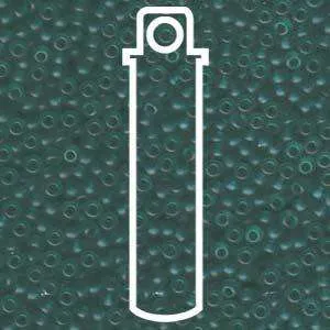 Miyuki Seed Beads - Soft-touch Transparent Teal 8/0, 22 gram
