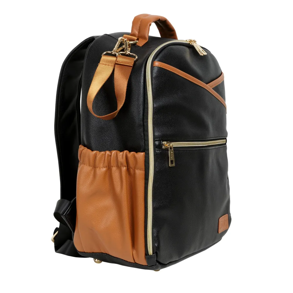 Rostfritt stål Miniature Diaper Backpack – Black Coffee