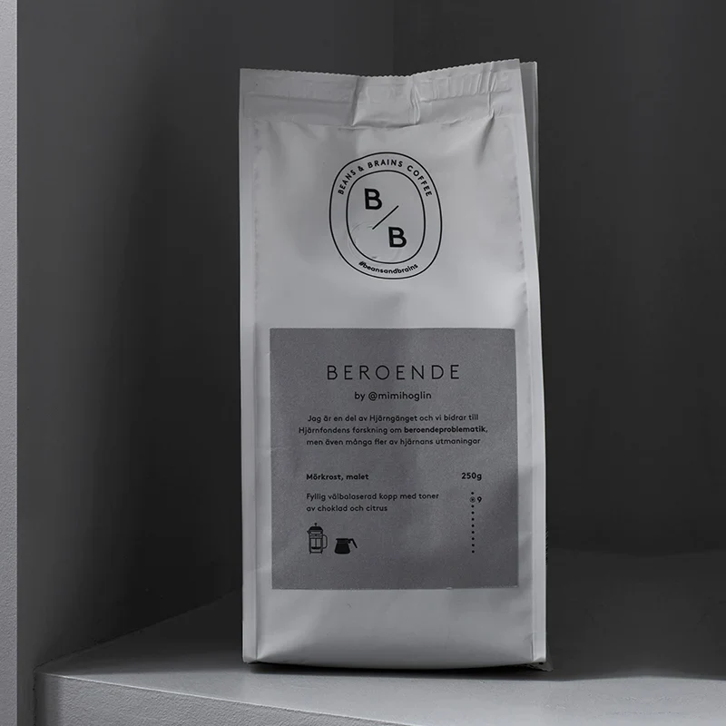 Beroende kaffe mörkrost - malet