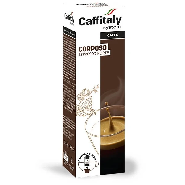 Caffitaly 750021 Ecaffe Corposo Kaffekapslar 10st