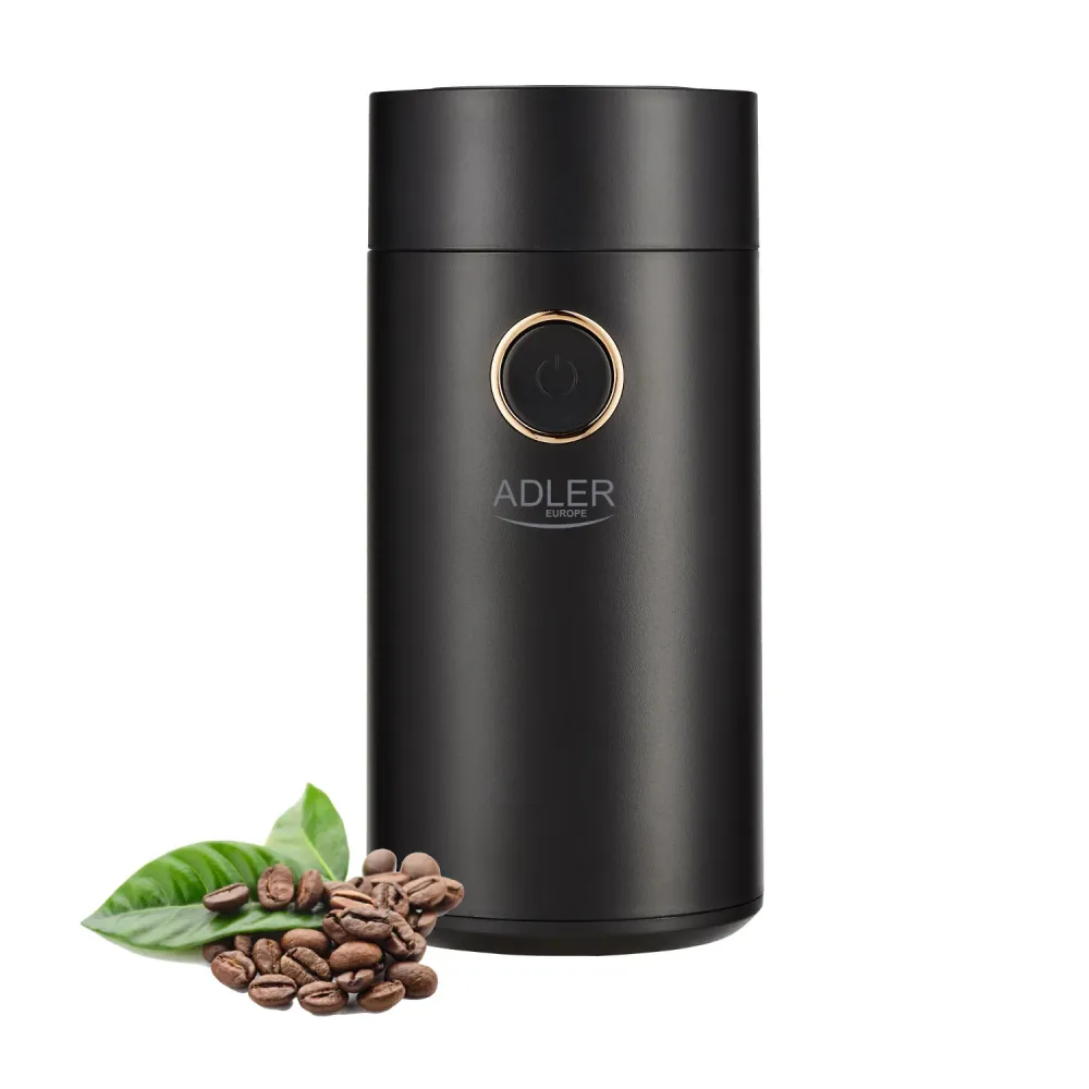 Elektrisk kaffekvarn Adler, 150W, kolsvart, AD 4446BG