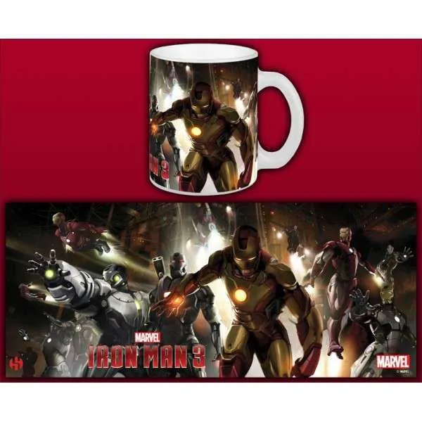 Iron Man 3 House Party Mug - Kaffe- och Te-Kopp Descaling Solution