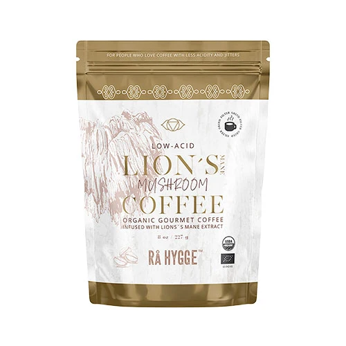 Oraw Hygge Lion's Mane svampkaffe - malen för filter Eko | 227 g
