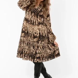 Presskanna Klänning Capucine Espresso/Sand S