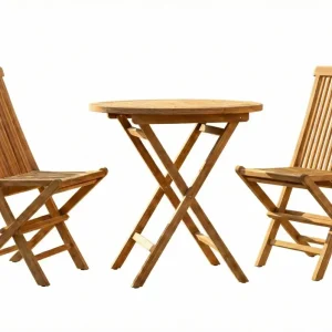 Rimini Cafegrupp 70 cm Teakwood