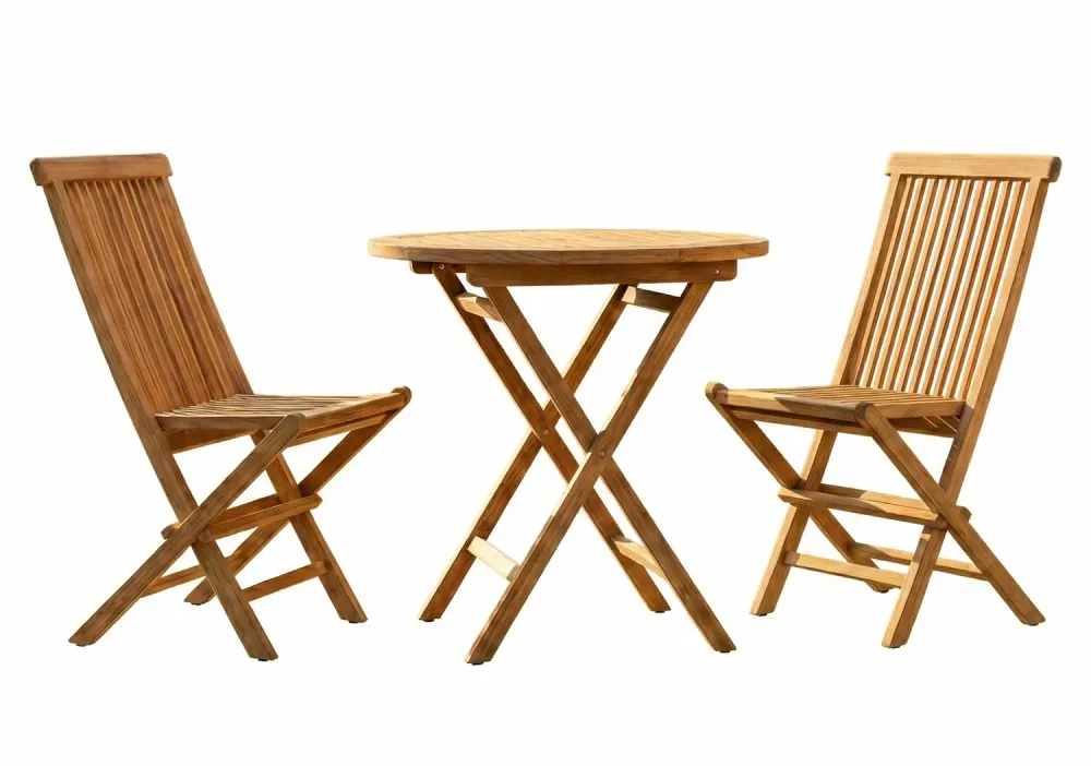 Rimini Cafegrupp 70 cm Teakwood
