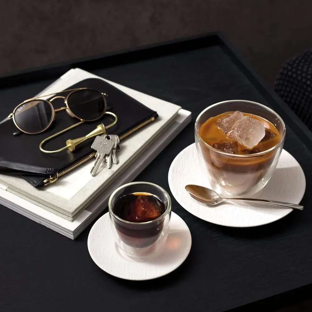Villeroy & Boch Manufacture Rock blanc Fat pärla kaffekopp 173 mm