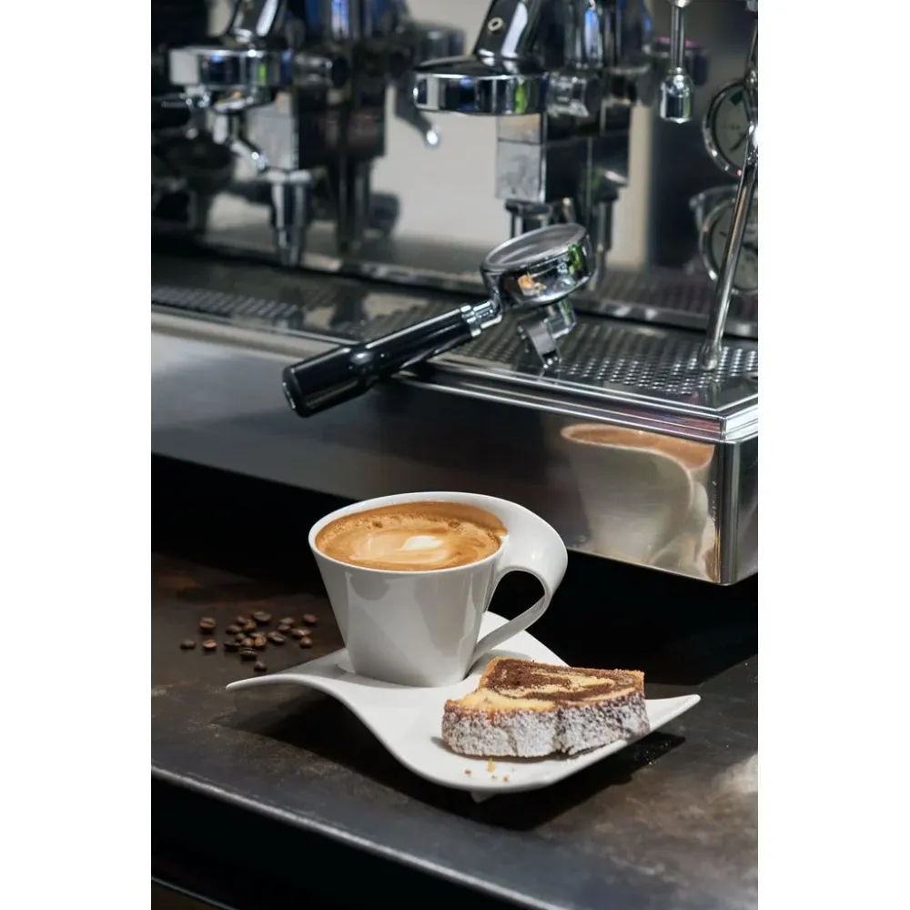 Villeroy & Boch NewWave Caffè Snö kaffekopp 26 cl Brushed Stainless