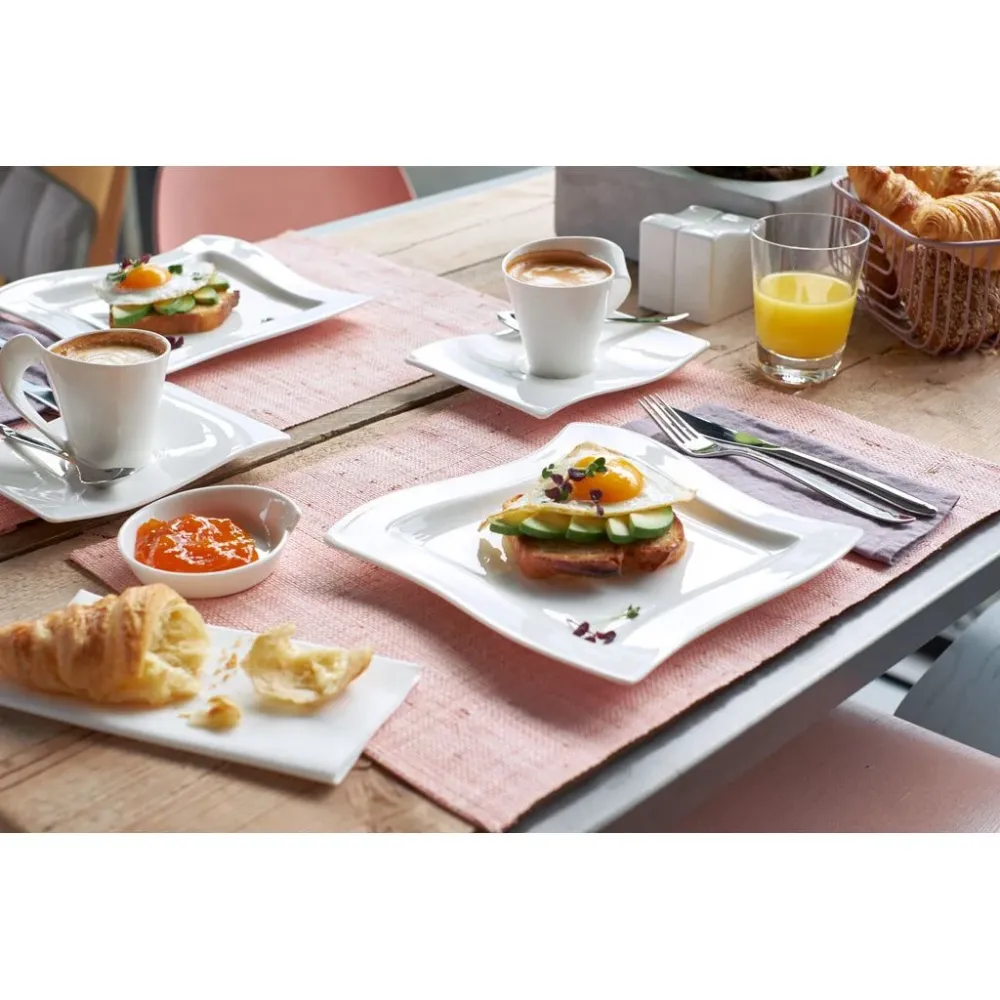 Villeroy & Boch NewWave Kaffeset 12 delar. Built- Grinder