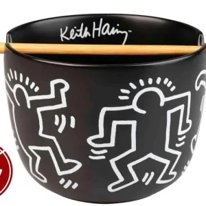 Keith Haring Ramen Skål med Ätpinne
