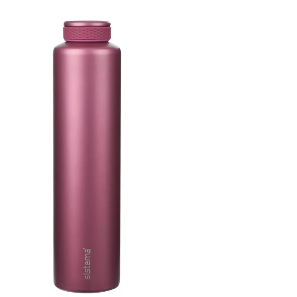 Sistema Fig Purple Stainless Steel Dricksburk 600 Ml