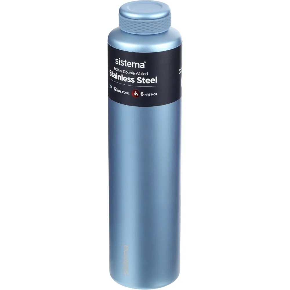 Sistema Peace Blue Stainless Steel Dricksburk 600 Ml