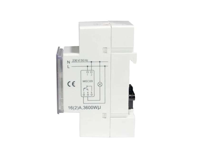 Maclean computerized timer, DIN-skena, 10 program, max 156 program, 3600W, MCE09