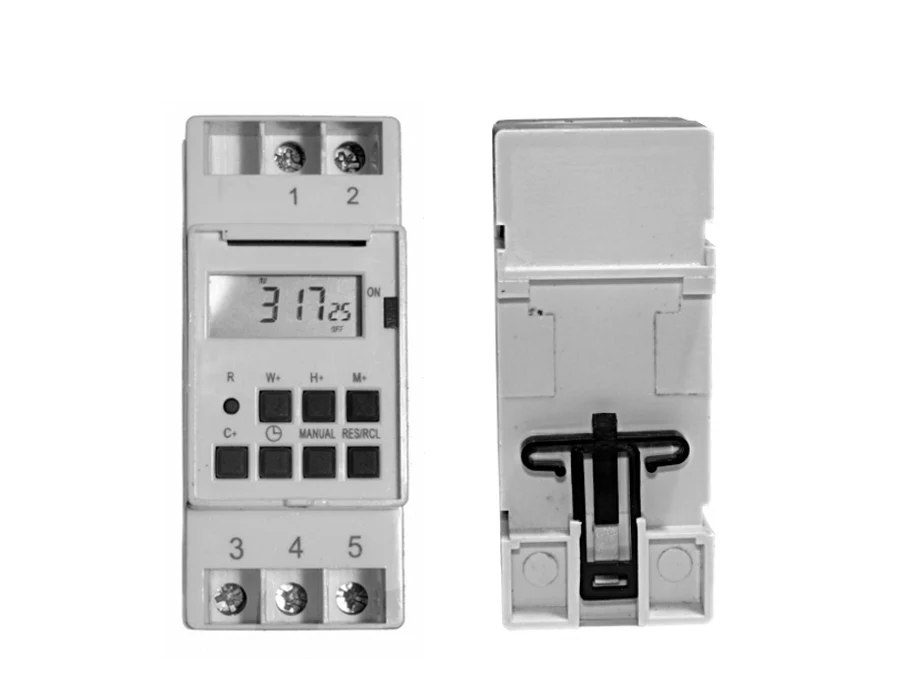 Maclean computerized timer, DIN-skena, 10 program, max 156 program, 3600W, MCE09