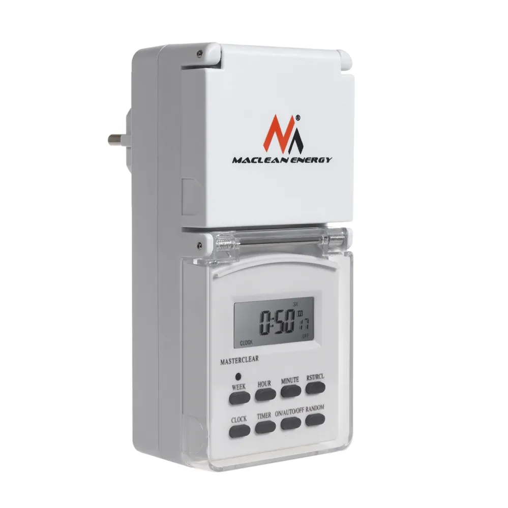 Maclean Energy extern skärmbaserad timer modell MCE08G