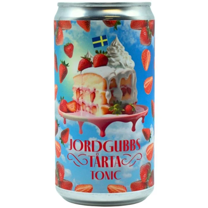 Gbg Soda Tonic Jordgubbstårta 250ml