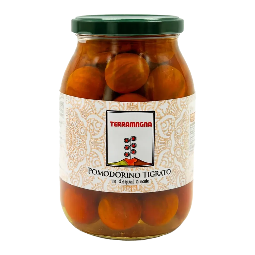 Pomodoro tigrato al naturale