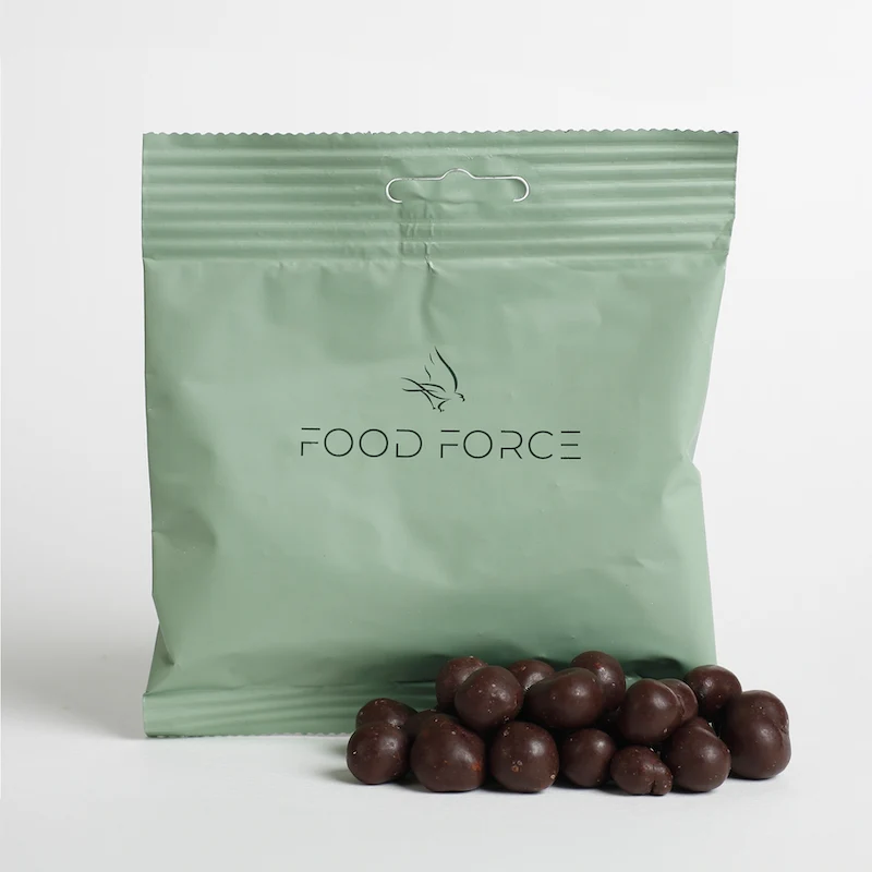 Jordgubbar med mörk chokladöverdrag - Food Force