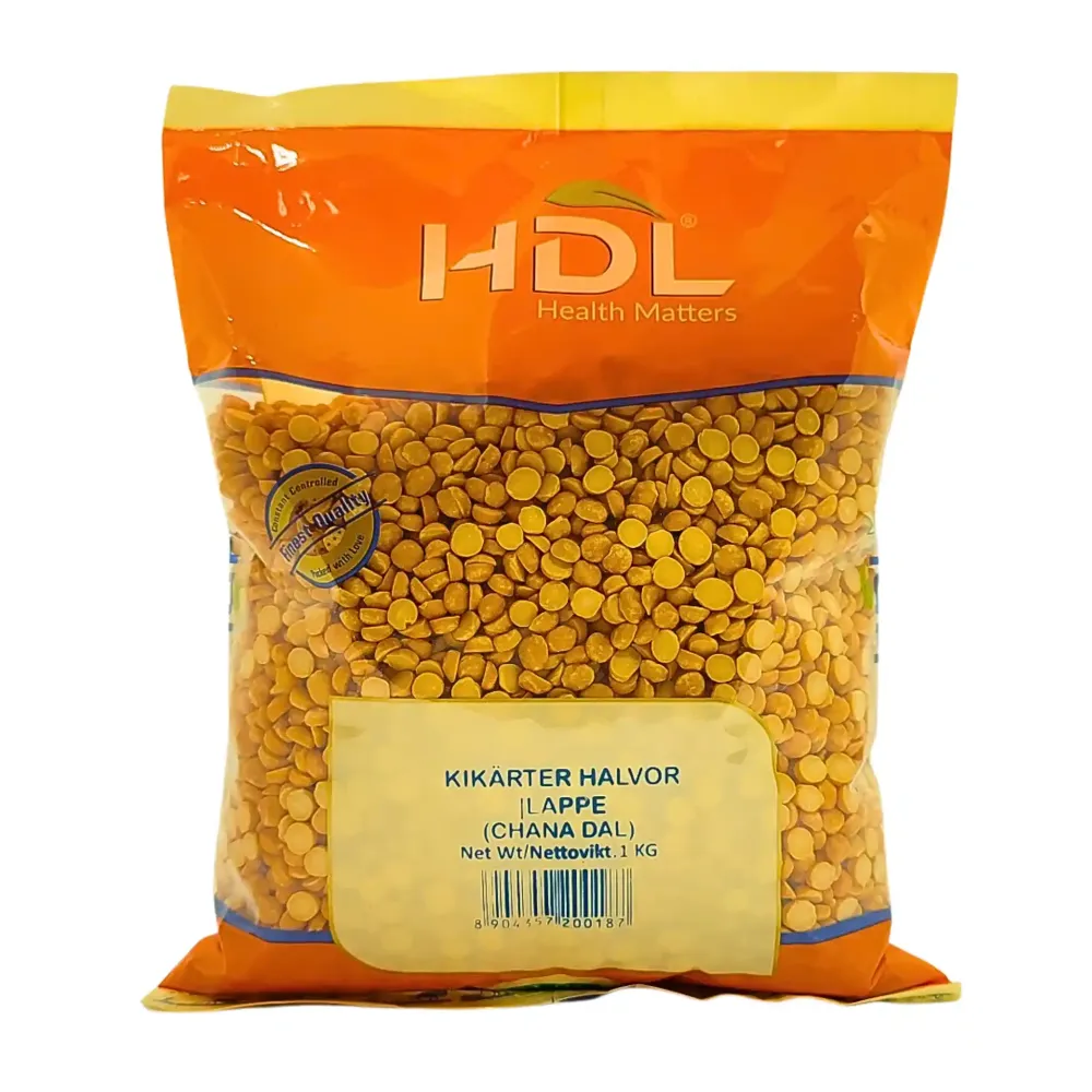 HDL Chana Dal 1 kg – Smakrik näring från klassiska kikärter!
