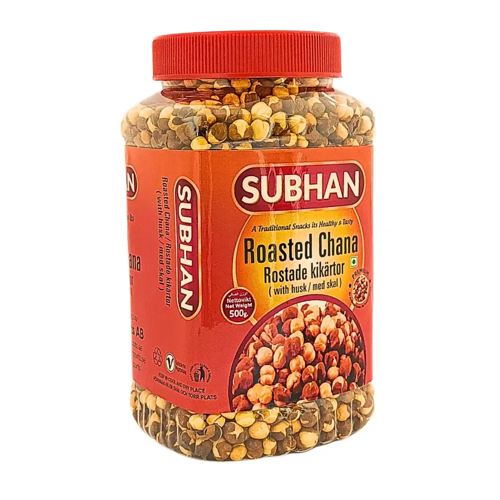 Subhan Rostade Kikärtor med skal 500g