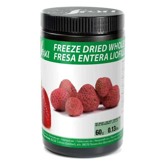 Frystorkade jordgubbar 60g